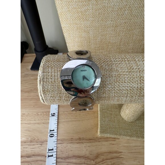 Seksy By Sekonda Womens Stainless Steel Watch Art Deco, 90’s - Picture 13 of 13